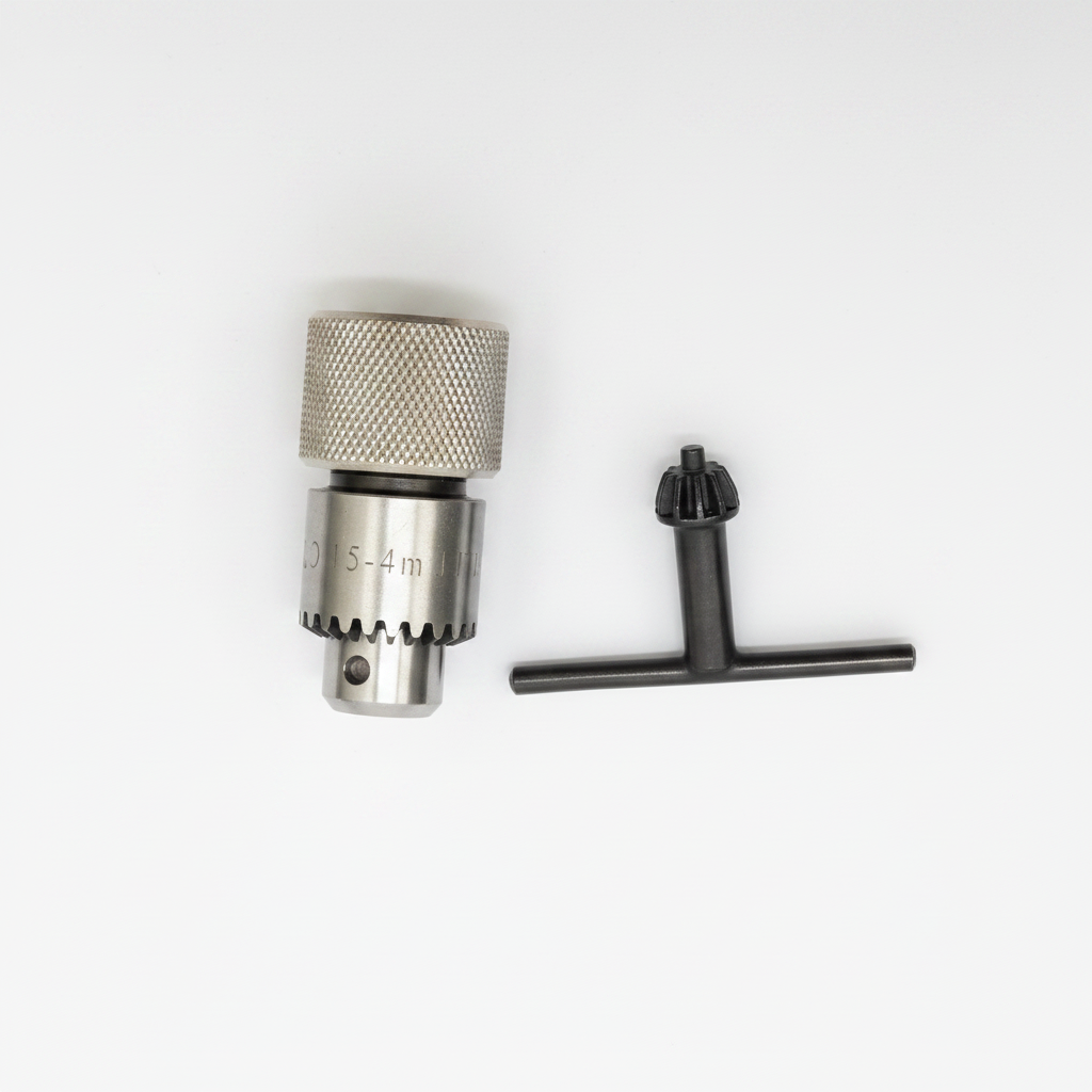 Drill chuck with chuck key – catalog image