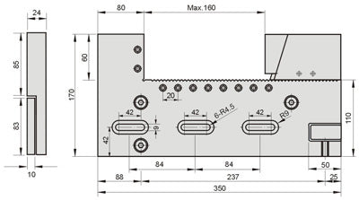 EVS-160 Tilting EDM Vise