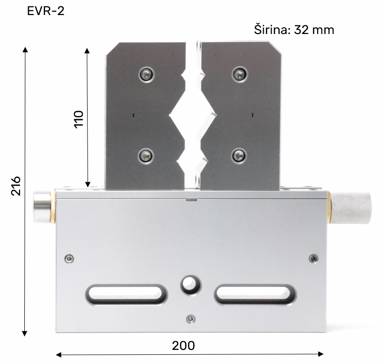 EDM primež za okrogle obdelovance EVR-2