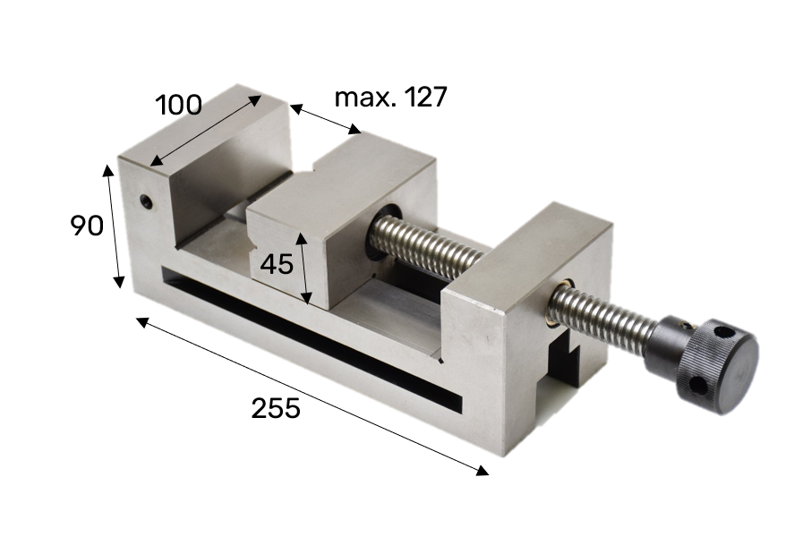 Precizni primež 100 mm Dasqua