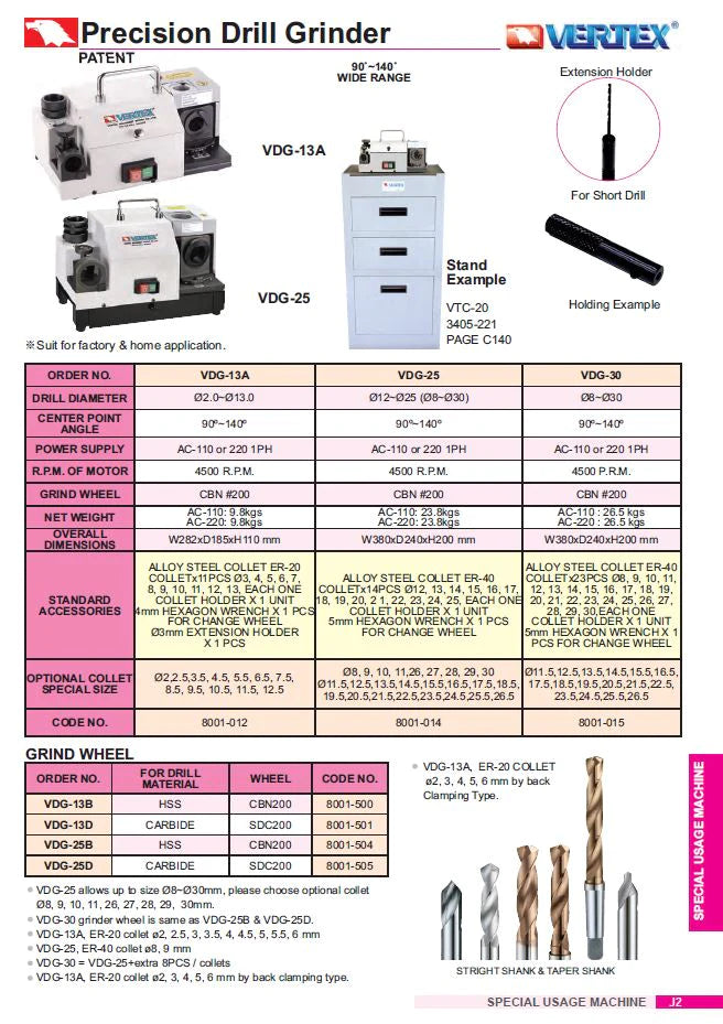 Brusno kolo Vertex VDG-25B