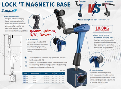 Magnetic Base With Arm 220mm