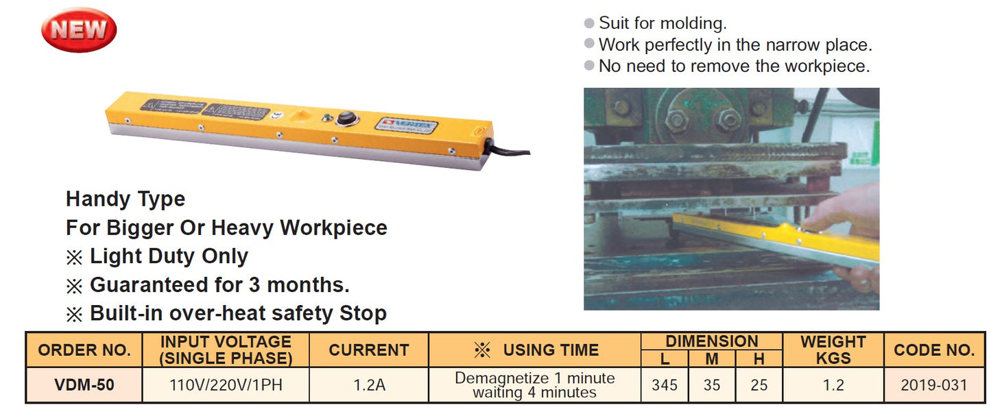 Demagnetizator Vertex VDM-50