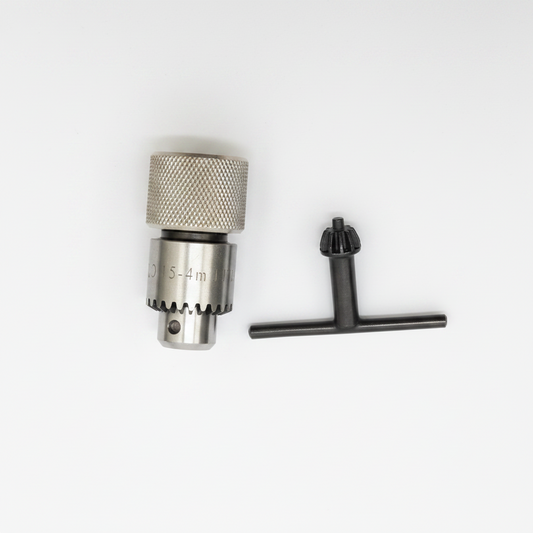 Drill chuck with chuck key – catalog image