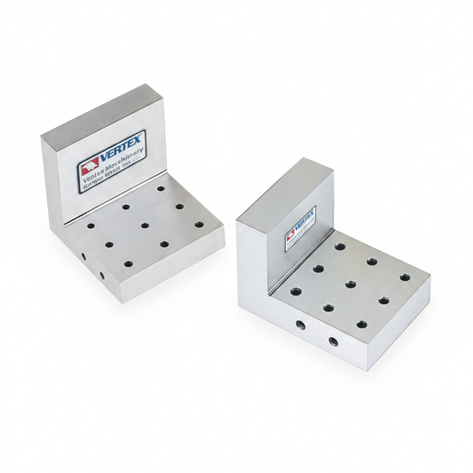 Vertex Precision Steel Angle Plate – belo ozadje