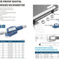 3 točkovni set digitalnih mikrometerov za merjenje lukenj 6-12 mm Dasqua (3-delni set)