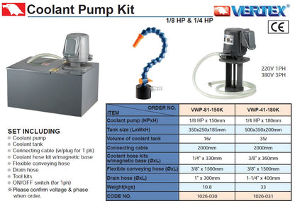 Coolant Pump Kit Vertex VWP-41-150K