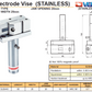 Electrode Vise EDM holder Vertex VEH-20MS