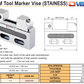 EDM Tool Marker Vise Vertex VSTV-50W