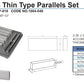 Thin Type Parallels Set Vertex VP-018 150mm 20 pcs.