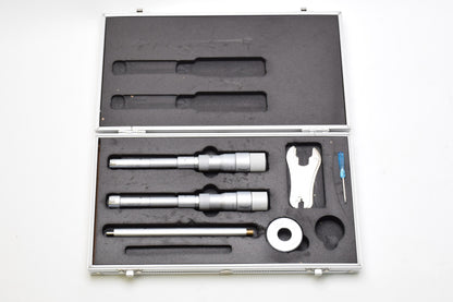 Set of analog three-point micrometers 6 - 12 mm