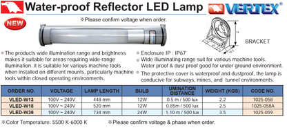 Vertex VLED-W36 machine light