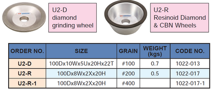 Grinding Wheel Vertex U2-D